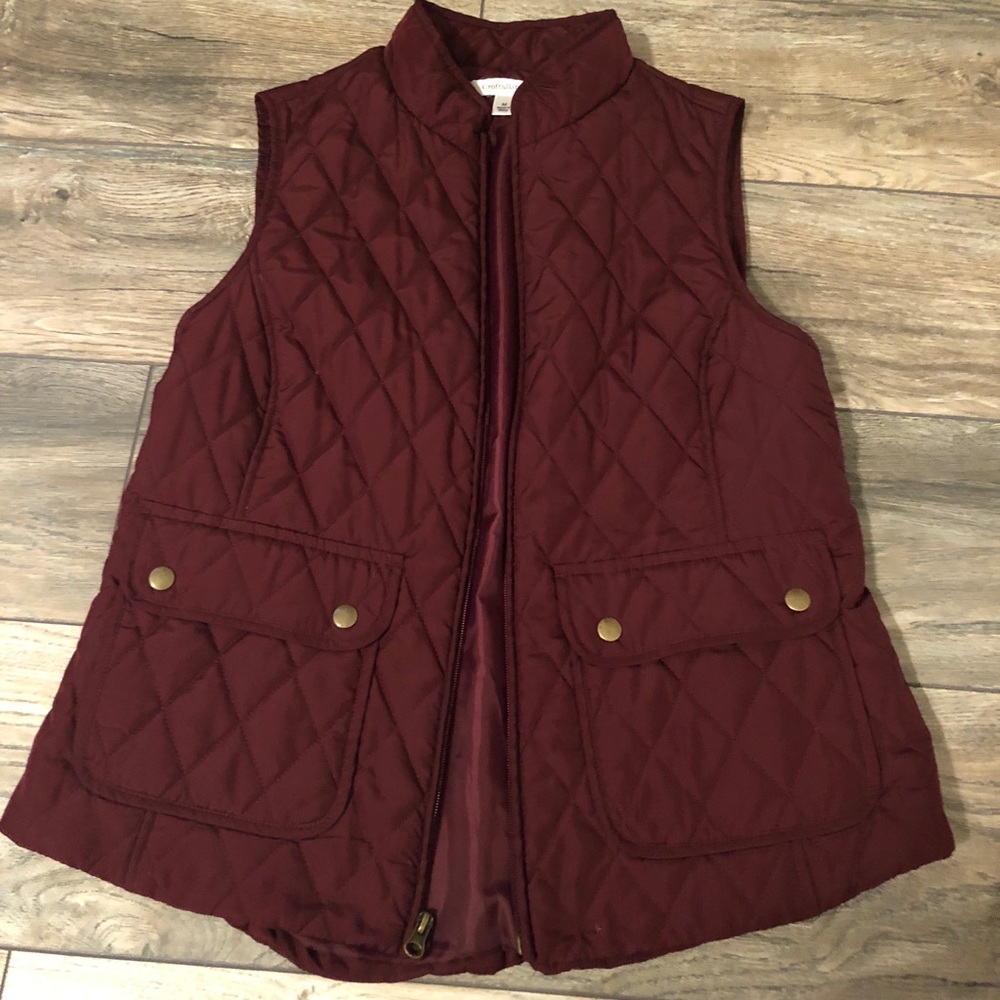Maroon Vest